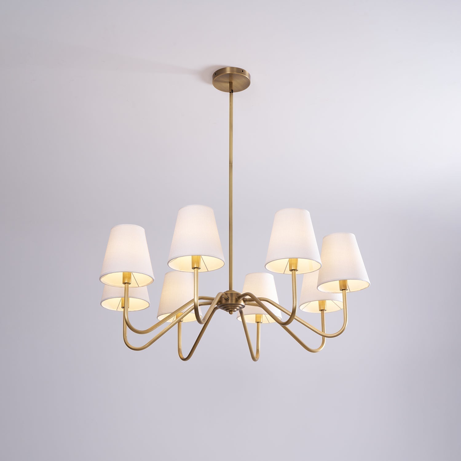 Opaluxe Brass Chandelier - Lamp Outdoor