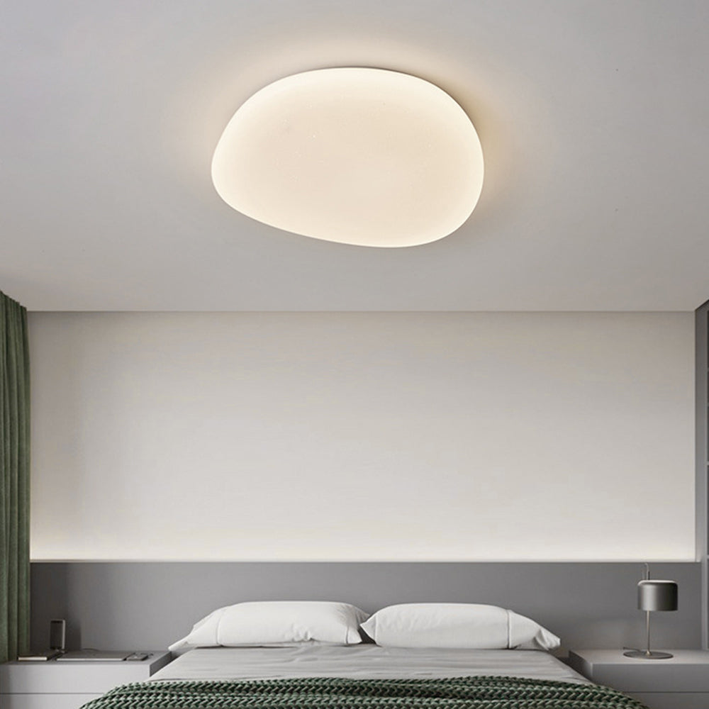 Sayu Flush Mount Ceiling Light, Pebbles Shape - Lamp Outdoor