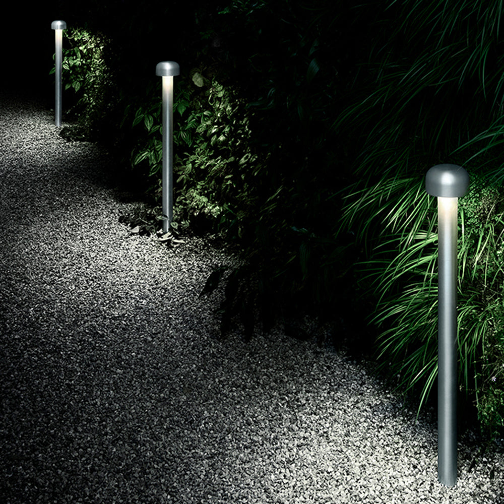 Ray Modern Metal Mushroom Shaped Outdoor Path Light - Lamp Outdoor