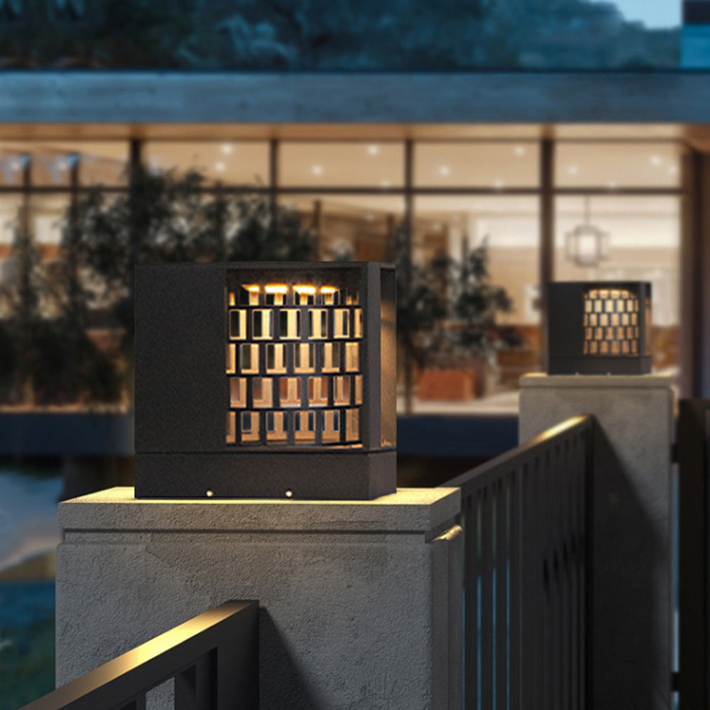 Ray Modern Pattern Metal Acrylic Outdoor Table Lamps - Lamp Outdoor