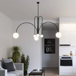 Monica Pendant Light Double Layer Glass Bubble - Lamp Outdoor
