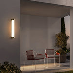 Arisha Minimalist Cylindrical Metal Outdoor Wall Lamp - Lamp Outdoor