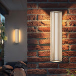 Ray Modern Semi-Cylindrical Outdoor Metal Wall Lamp - Lamp Outdoor