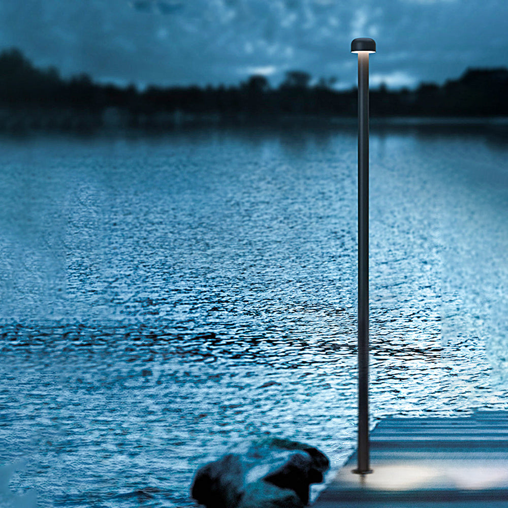 Ray Modern Metal Mushroom Shaped Outdoor Path Light - Lamp Outdoor