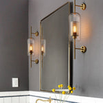 Kiri Industrial Classy Global Clear Glass Wall Lamp - Lamp Outdoor