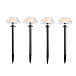 Lawn Stake Light Solar-Powered Waterproof Vintage-Style - Lamp Outdoor