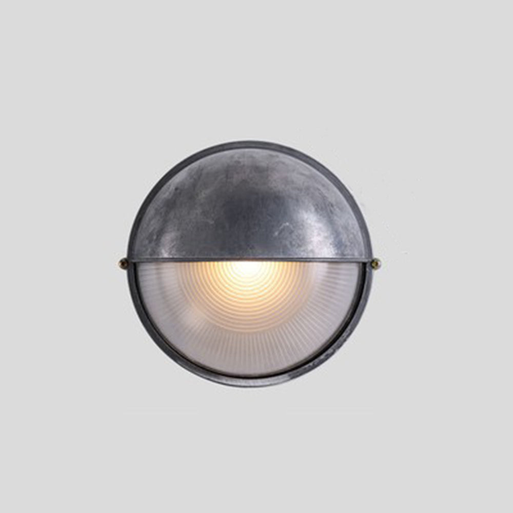 Ray Modern Round/Ellipse Outdoor Waterproof Wall Lamp, 2 Colors - Lamp Outdoor
