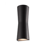 Laxor Minimalist Torch Metal Outdoor Wall Lamp Waterproof, Black/White - Lamp Outdoor