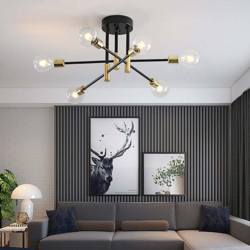 Lindsy Retro Satellite Shape Ceiling Light - Lamp Outdoor