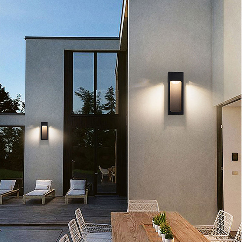 Solith Modern Waterproof Minimalist Geometric Outdoor Wall Light - Lamp Outdoor
