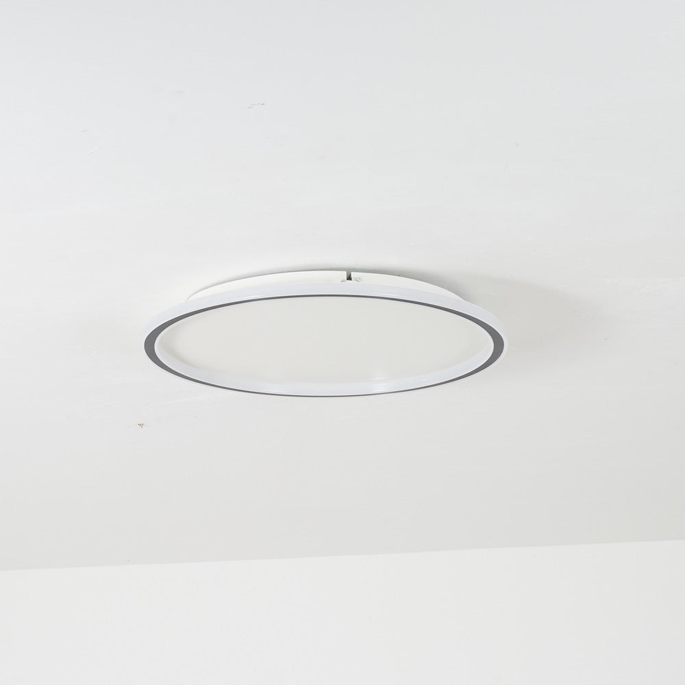 Quasso Flush Mount Ceiling Light Modern LED Round - Lamp Outdoor