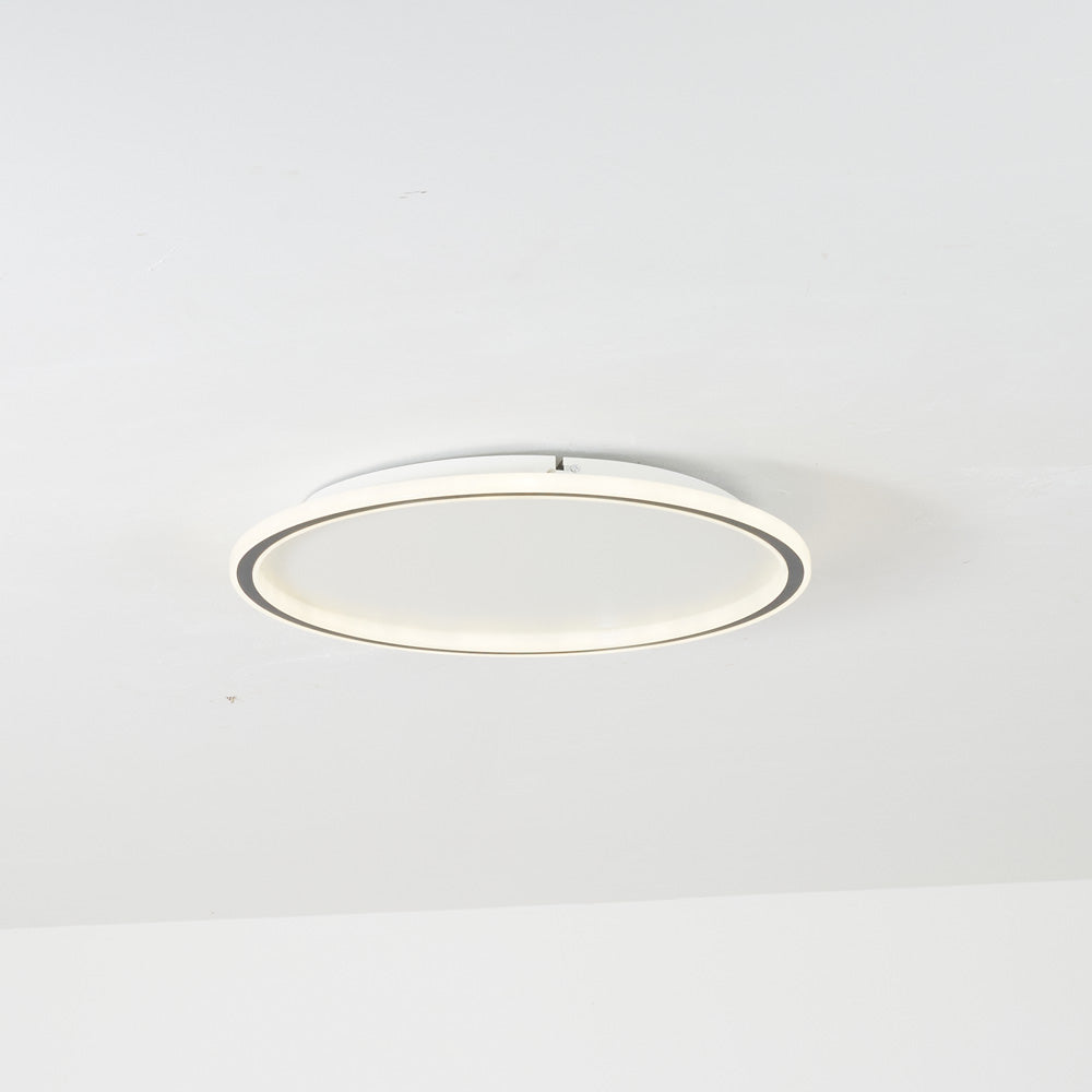 Quasso Flush Mount Ceiling Light Modern LED Round - Lamp Outdoor