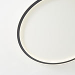 Quasso Flush Mount Ceiling Light Modern LED Round - Lamp Outdoor