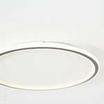 Quasso Flush Mount Ceiling Light Modern LED Round - Lamp Outdoor