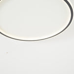 Quasso Flush Mount Ceiling Light Modern LED Round - Lamp Outdoor