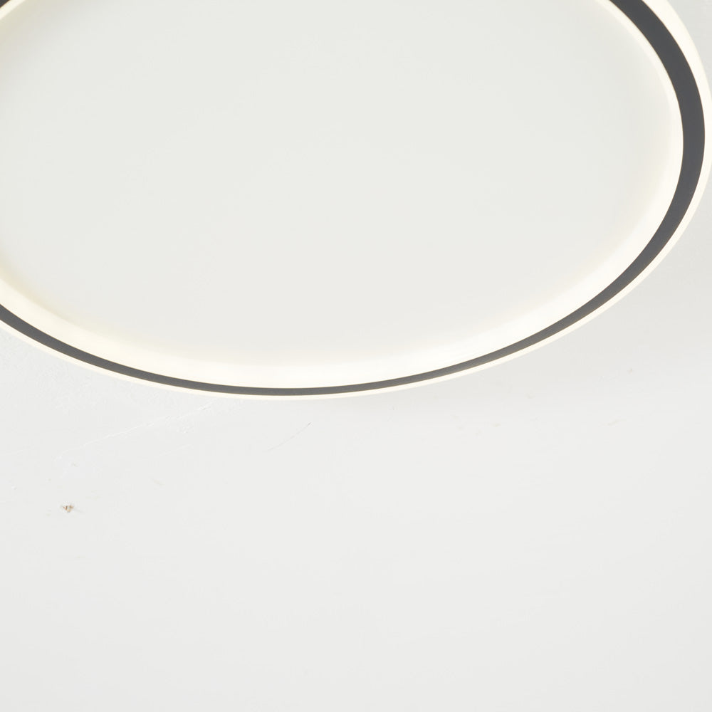 Quasso Flush Mount Ceiling Light Modern LED Round - Lamp Outdoor