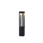 Quadruple-Sided Aluminum LED Bollard Lights Open Design for Optimal Illumination - Lamp Outdoor