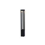 Quadruple-Sided Aluminum LED Bollard Lights Open Design for Optimal Illumination - Lamp Outdoor