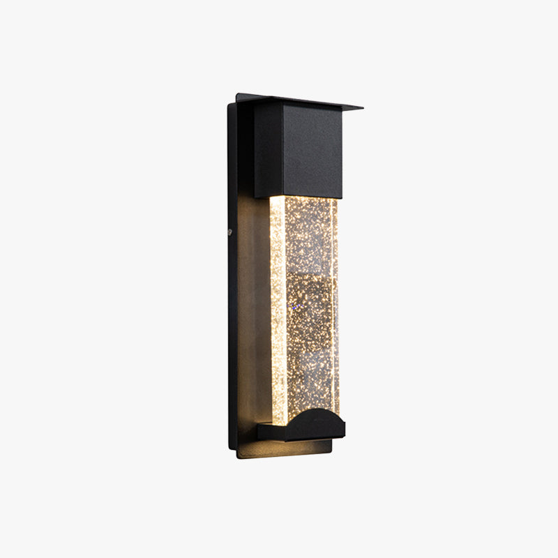 Ray Modern Design Square LED Outdoor Wall Lamp Metal Glass Garden Corridor - Lamp Outdoor