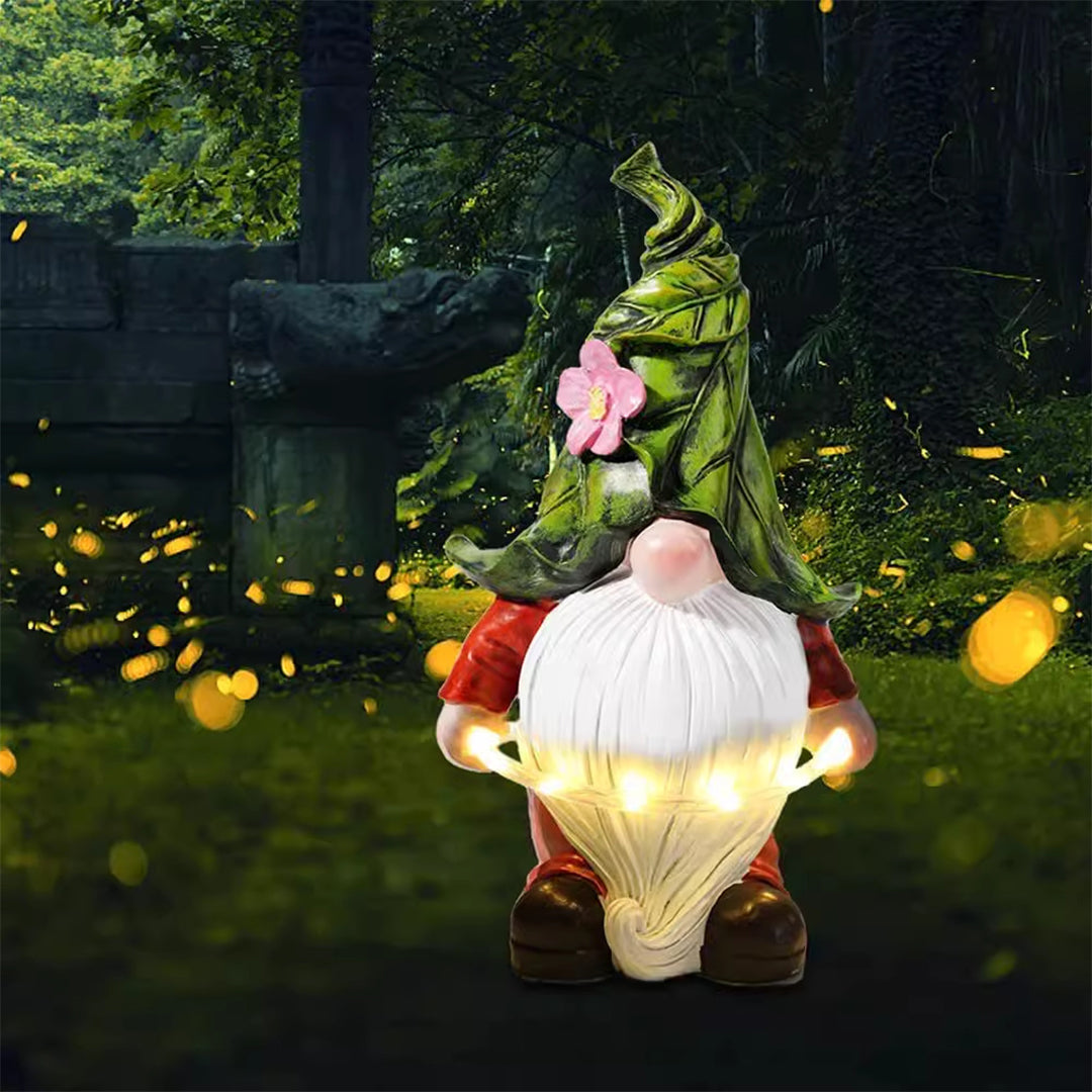 Resin Solar Gnomes Garden Lights - Lamp Outdoor