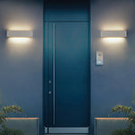 Arisha Modern Design Rectangular LED Outdoor Wall Lamp Garden Courtyard Corridor - Lamp Outdoor
