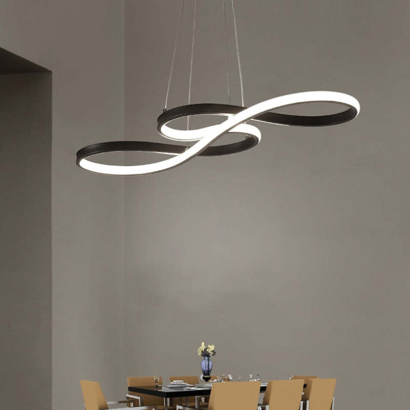 Durell Musical Note Pendant Light, Black & Gold - Lamp Outdoor