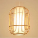 Kuro Hand-Woven Knitted Rattan Bamboo Vintage Pendant Light - Lamp Outdoor
