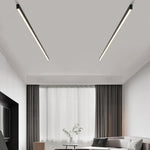 Solin Linear Black Ceiling Light/Wall Light - Lamp Outdoor