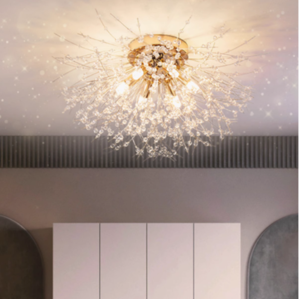 Kalia Vintage Pendant Light Dandelion firework - Lamp Outdoor