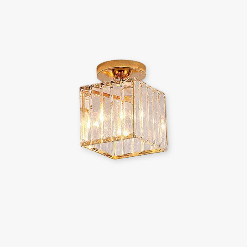 Stonel Modern Metal/Crystal Ceiling Light, 3 Colors - Lamp Outdoor