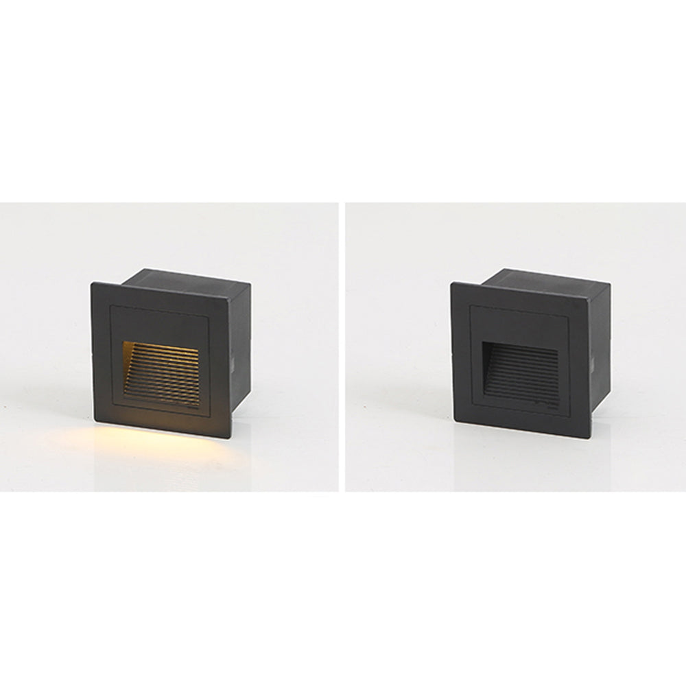 Ray Modern Metal Square Outdoor Deck Step Light - Lamp Outdoor