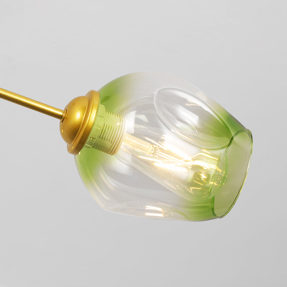 Kirae Nordic Modern Glass Pendant Light Clear Bubble - Lamp Outdoor