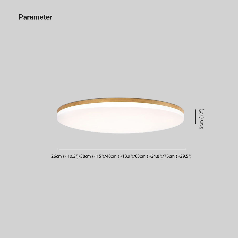Eilo Wood Ceiling Light - Lamp Outdoor