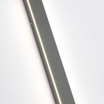 Arisha Sleek Minimalist Rimless Linear Metal Outdoor Wall Light - Lamp Outdoor