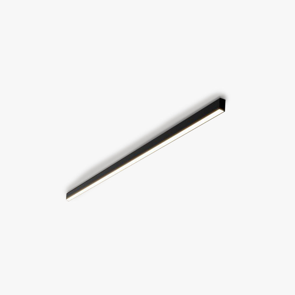 Solin Linear Black Ceiling Light/Wall Light - Lamp Outdoor