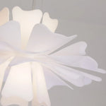 Niva Elegant Flower Pendant Light White - Lamp Outdoor