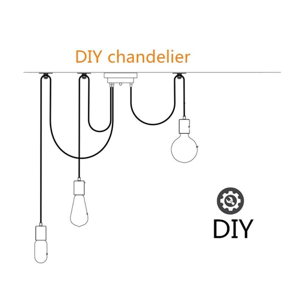 Spider Ceiling Chandelier - Lamp Outdoor