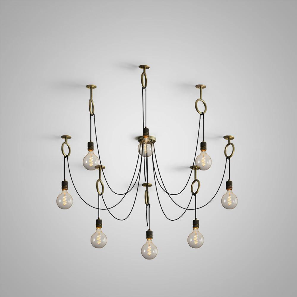 Industrial Spider Chandelier - Lamp Outdoor