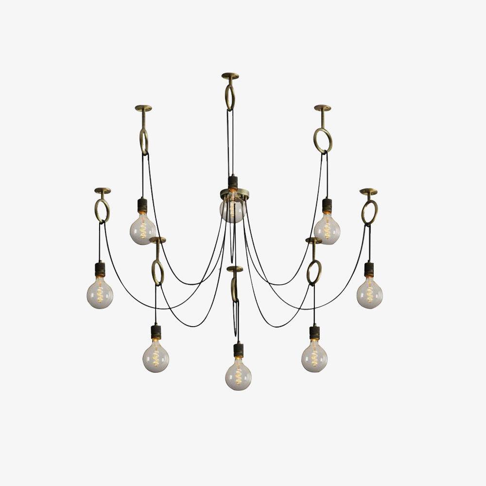 Industrial Spider Chandelier - Lamp Outdoor