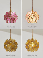 Glass Petal Pendant Light - Lamp Outdoor