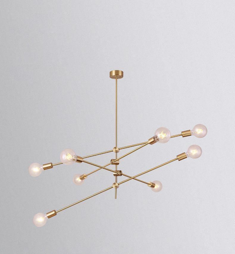 Edward Modern Metal Chandelier - Lamp Outdoor