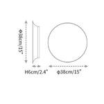 Geometric Disc Wall Lamp - Lamp Outdoor