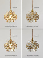 Glass Petal Pendant Light - Lamp Outdoor