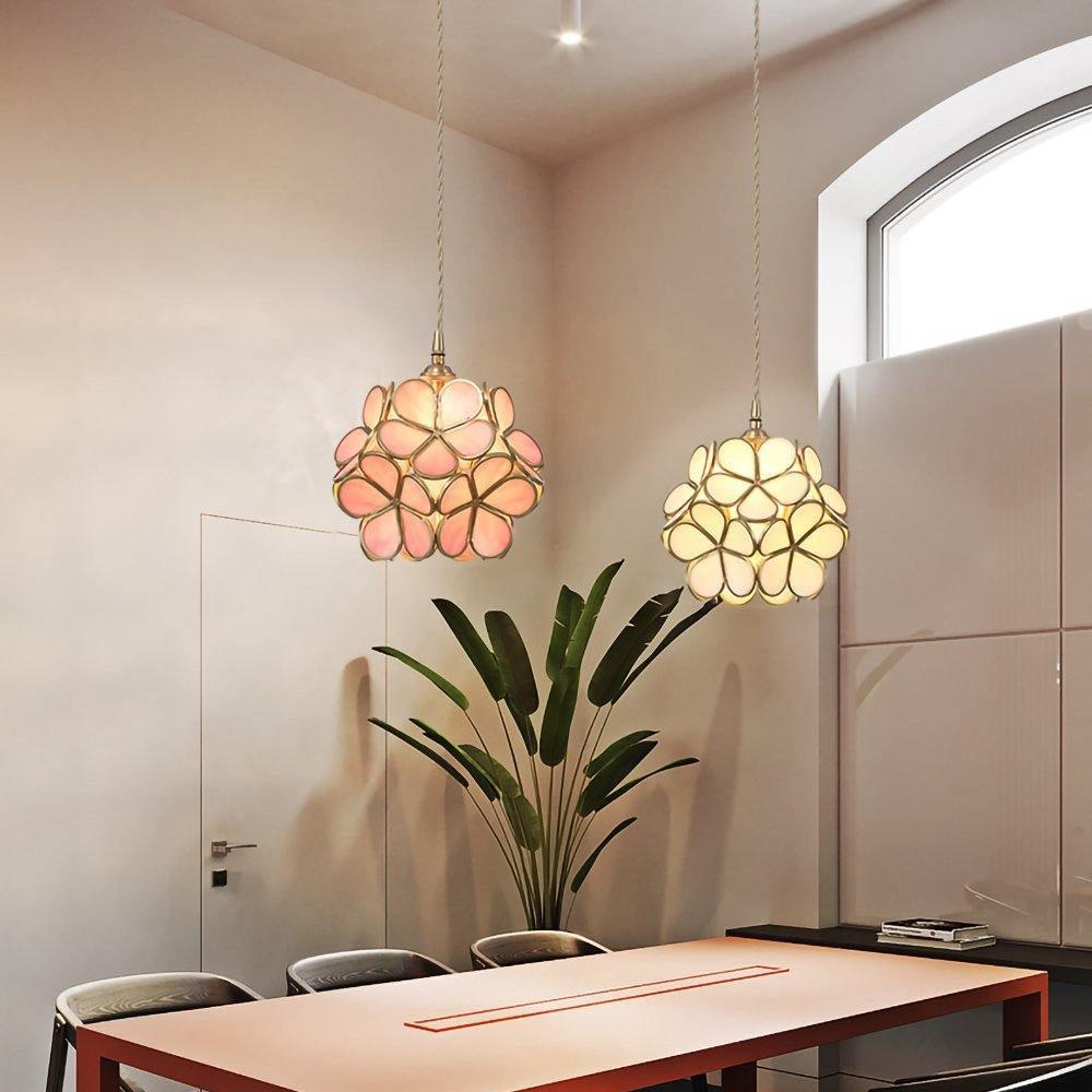 Glass Petal Pendant Light - Lamp Outdoor