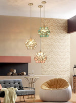 Glass Petal Pendant Light - Lamp Outdoor