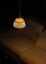 Openwork Ceramic Pendant Lamp - Lamp Outdoor