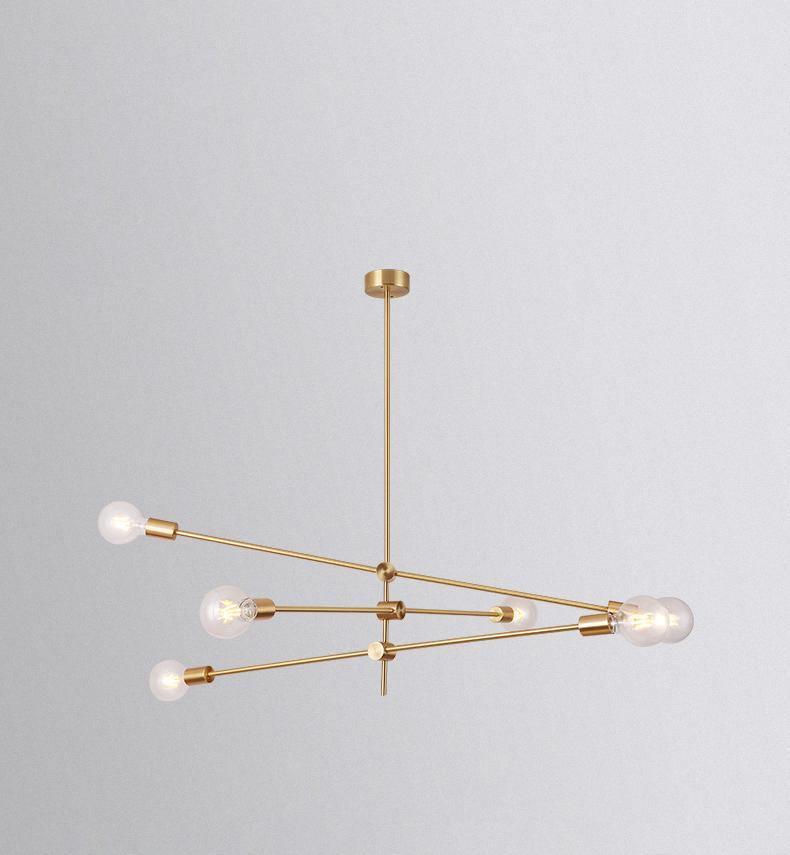 Edward Modern Metal Chandelier - Lamp Outdoor