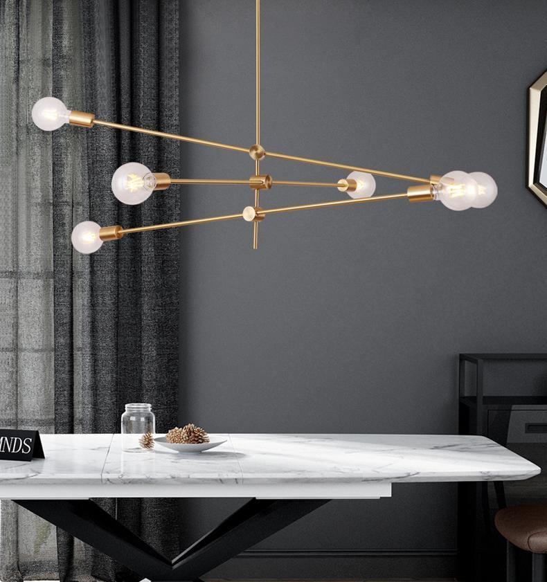 Edward Modern Metal Chandelier - Lamp Outdoor