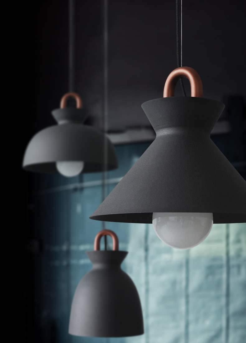Coil Ceiling Pendant Light - Lamp Outdoor