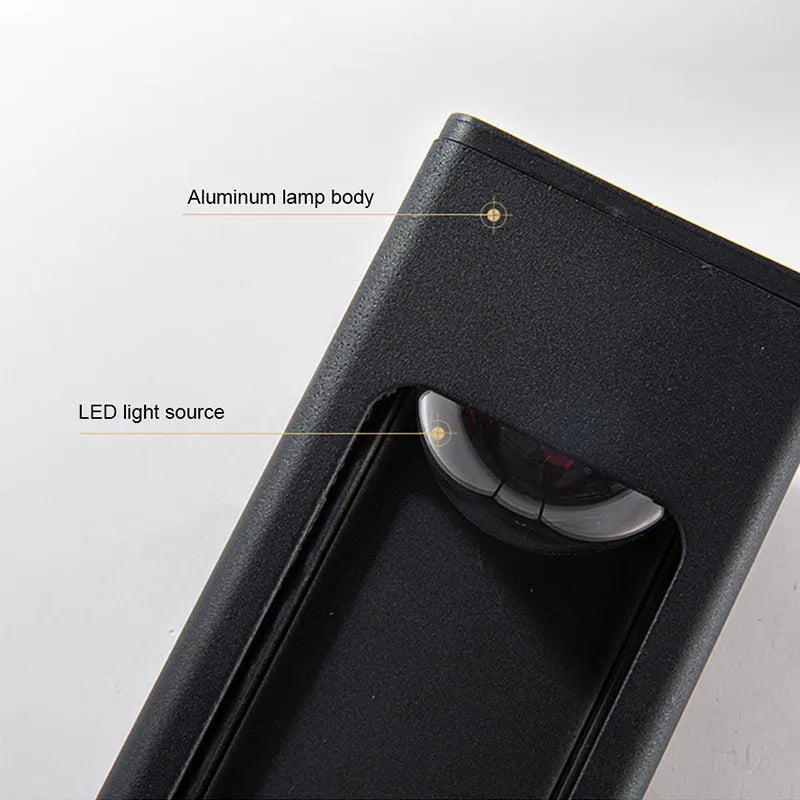 Solith Modern Waterproof Minimalist Geometric Outdoor Wall Light - Lamp Outdoor